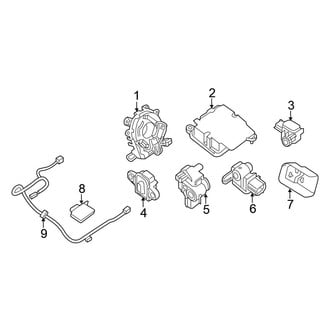 Nissan OE - Restraint Systems - Air Bag Components (Modules & Sensors)