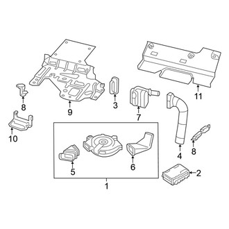 Nissan OE - Seats & Tracks - Driver Seat Components (Ventilation Components)