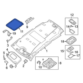 Nissan OE - Roof Panel Reinforcement