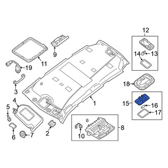 Nissan OE - Cargo Area Light