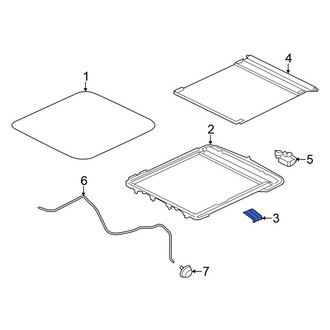 Nissan OE - Sunroof Frame Bracket