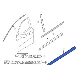 Rocker Panel Kit | AUDI Q5 HYBRID 2016