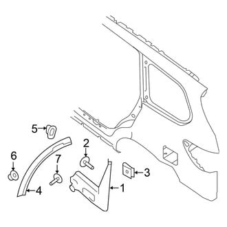 Nissan OE - Quarter Panel - Exterior Trim