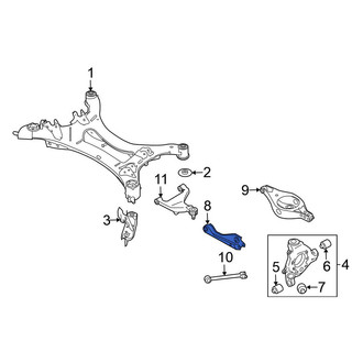 Nissan OE - Rear Left Lateral Arm