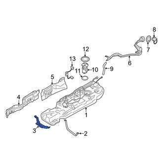Nissan OE - Front Fuel Tank Shield