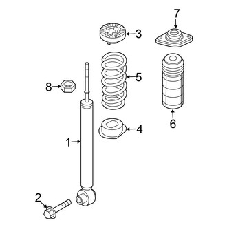 Nissan OE - Rear Suspension - Shocks & Components (FWD)