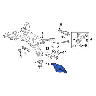 Nissan OE - Rear Lower Rearward Suspension Control Arm