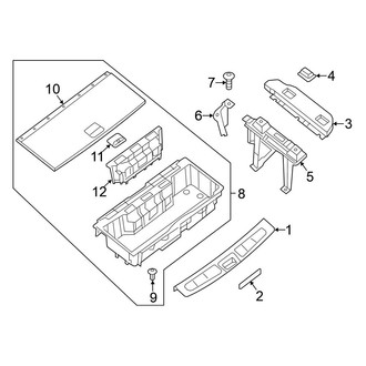 Nissan OE - Rear Body & Floor - Interior Trim