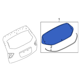 Nissan OE - Rear Liftgate Glass