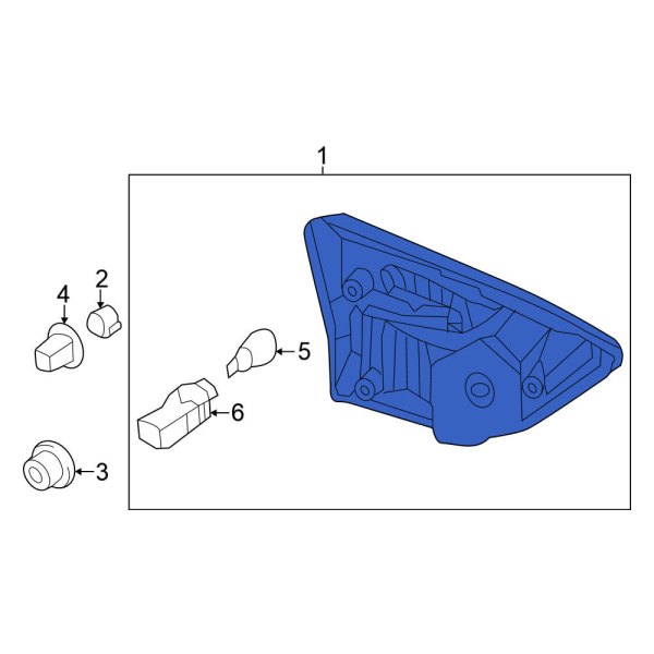 Back Up Light Assembly