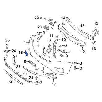 Nissan OE - Front Tow Eye Cap