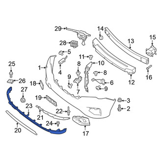 Nissan OE - Front Spoiler