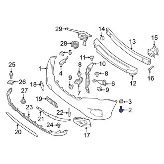 Nissan OE - Front Door Mirror Screw