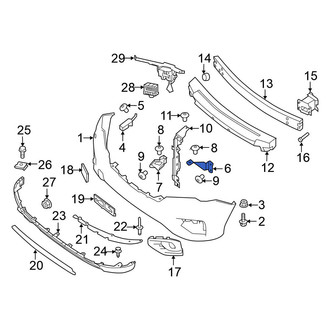Nissan OE - Front Left Upper Bumper Cover Stay