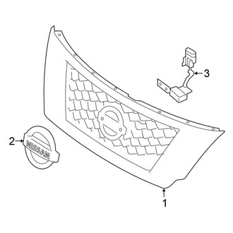 Nissan OE - Grille & Components