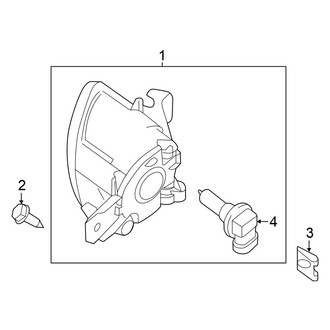 Nissan OE - Front Lamps - Fog Lamps