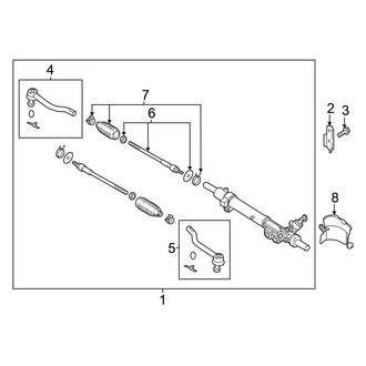 Nissan OE - Steering Gear & Linkage
