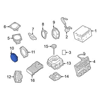 Nissan OE - Center Front Speaker