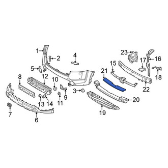 Nissan OE - Front Upper Bumper Impact Absorber