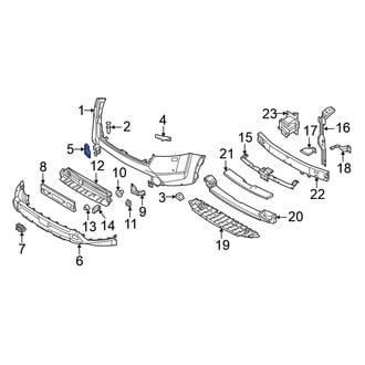 Nissan OE - Front Tow Eye Cap