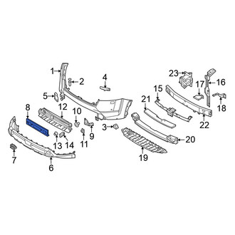 Nissan OE - Front License Plate Bracket
