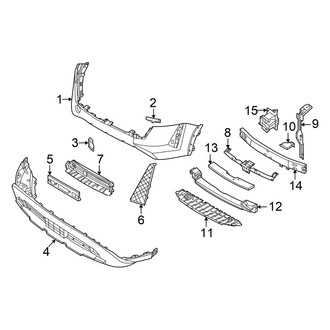 Nissan OE - Front Bumper & Grille - Bumper & Components