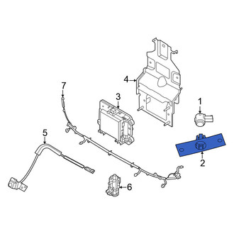 Nissan OE - Rear Center Parking Aid Sensor Housing