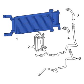 2022 Nissan Pathfinder OEM Transmission Parts | Coolers — CARiD.com