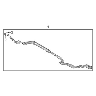 Nissan OE - Air Conditioner & Heater - Rear A/C Lines