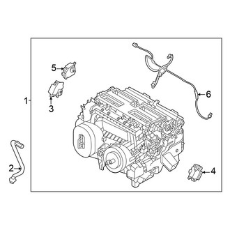 Nissan OE - Air Conditioner & Heater - Front Heater Unit