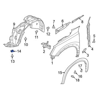 Nissan OE - Fender Liner Nut