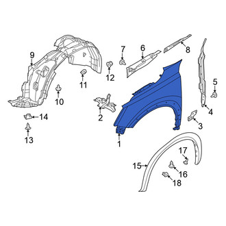 Nissan OE - Front Right Fender