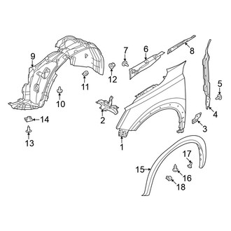 Nissan OE - Fender & Components