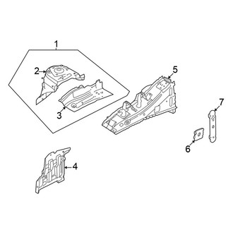 Nissan OE - Fender - Structural Components & Rails (Upper Components)