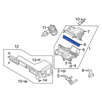 Nissan OE - Engine Air Filter