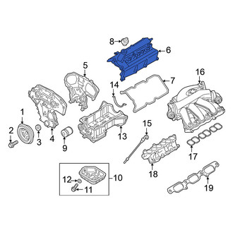 Nissan OE - Rear Engine Valve Cover