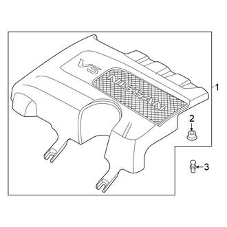 Nissan OE - Engine / Transaxle - Engine Appearance Cover