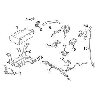 Nissan OE - Emission System - Emission Components