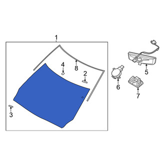 Nissan OE - Front Windshield