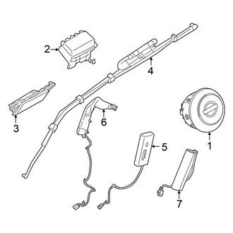 Nissan OE - Restraint Systems - Air Bag Components (Air Bags)