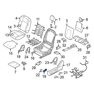 Nissan OE - Front Left Power Seat Switch