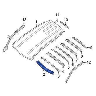 Nissan OE - Front Roof Header Panel