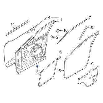Nissan OE - Front Floor Plug