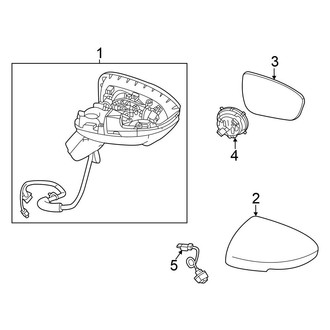 Nissan OE - Front Door - Outside Mirrors