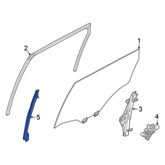 Nissan OE - Rear Left Window Regulator Guide