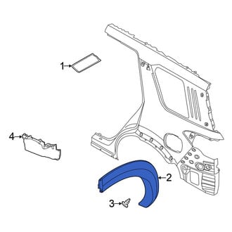 Nissan OE - Rear Left Wheel Arch Molding