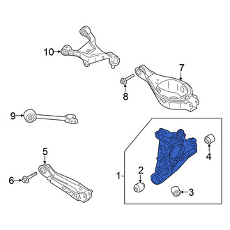 Nissan OE - Rear Right Suspension Knuckle