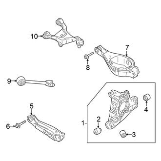 Nissan OE - Rear Suspension - Suspension Components (FWD)