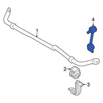 Nissan OE - Rear Right Suspension Stabilizer Bar Link
