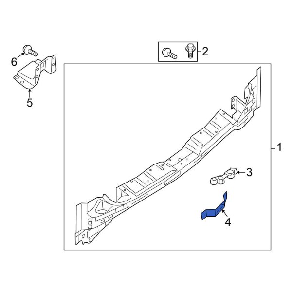 Rear Body Panel Bracket